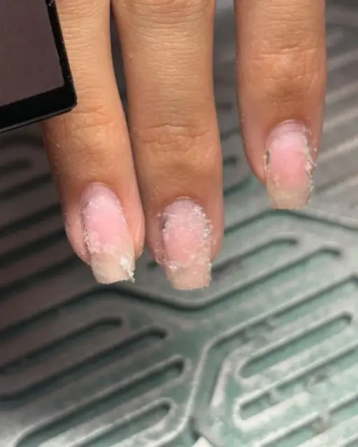 Gentle soak-off and Russian-style dry cuticle detailing in San Marcos, CA